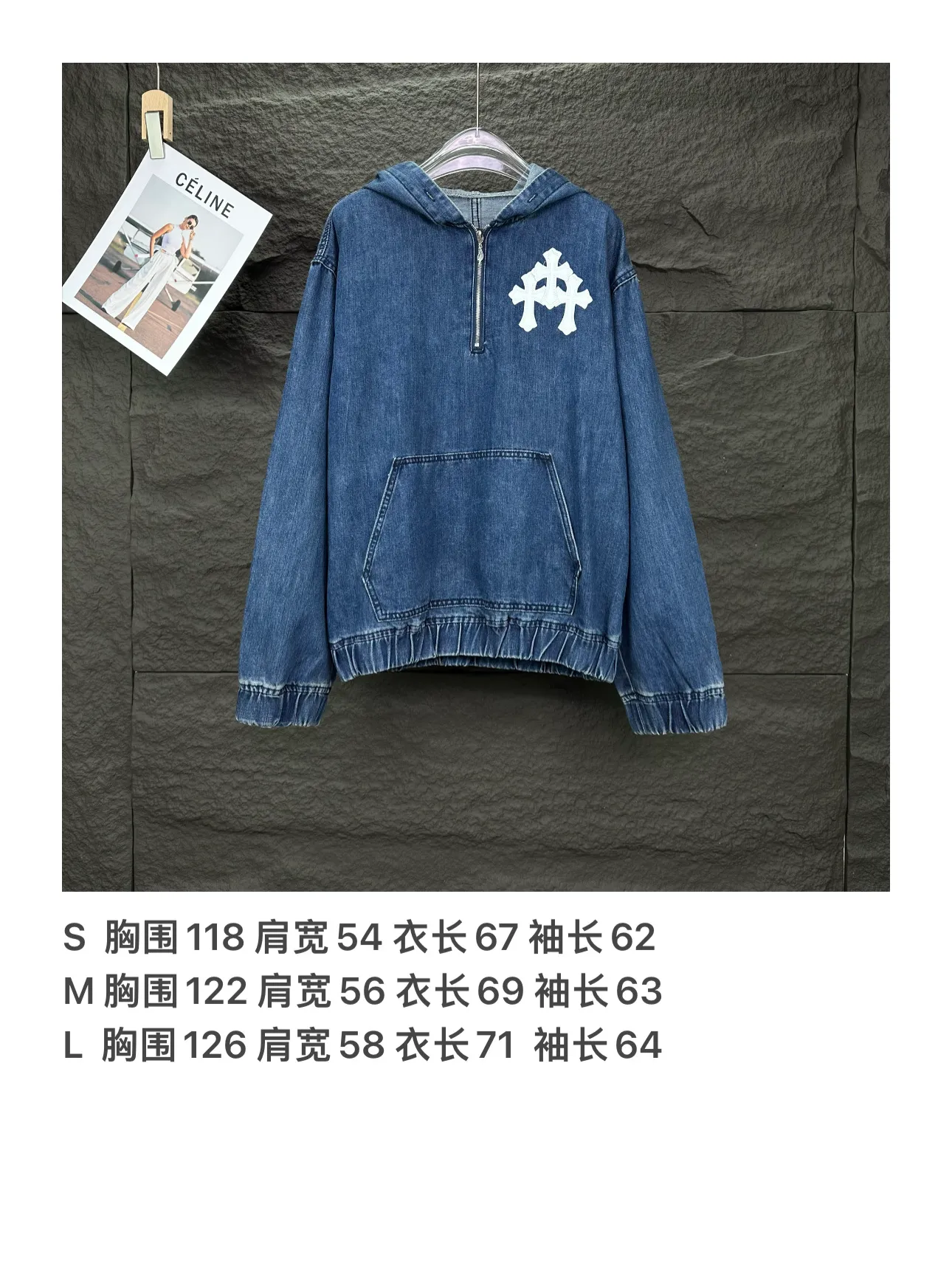 2025New Arrival ， Same Style ， 、 、 ， 、 ！ Versatile ！！ Same Style 👫 ：Blue Size：S、M、L